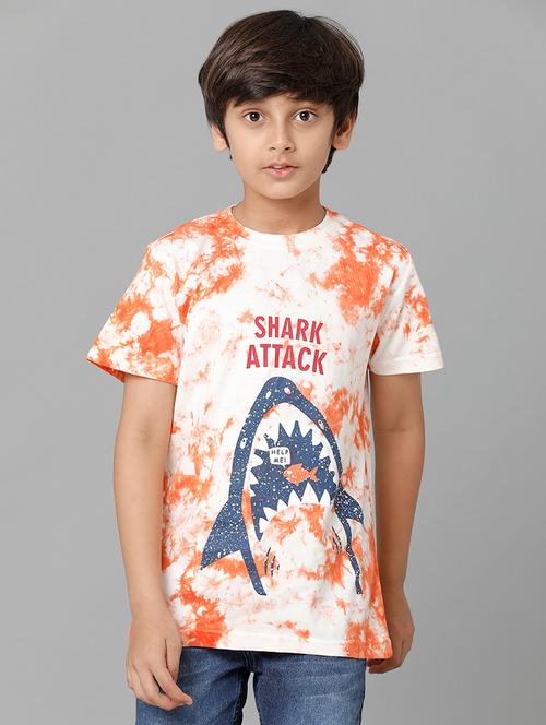 orange cotton tshirt - 21321685 - Very Small Image - 1