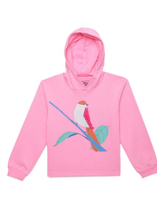 girls long sleeves hooded neck sweatshirts - 21322008 - Very Small Image - 1