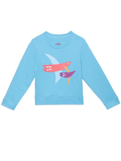 girls long sleeves round neck sweatshirts - 21322009 - Very Small Image - 1