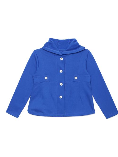 girls long sleeves hooded neck sweatshirts - 21322021 - Very Small Image - 1