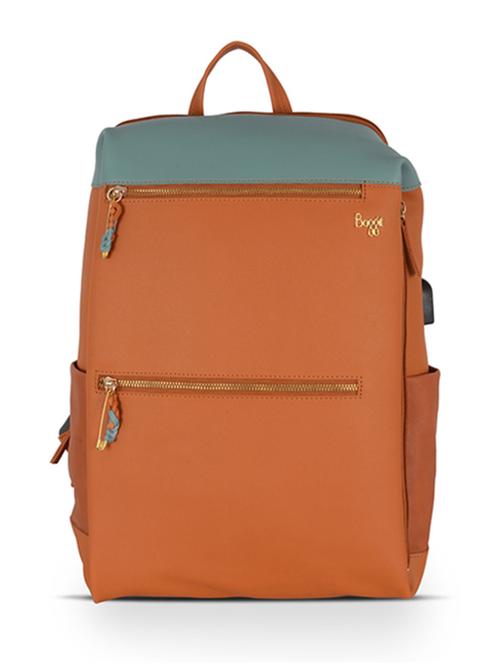 tan pvc regular backpack - 21323098 - Very Small Image - 1