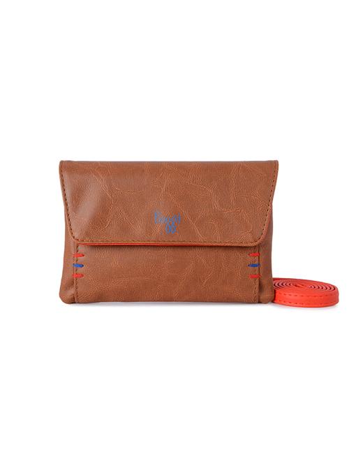 tan pvc sling bag - 21323185 - Very Small Image - 1