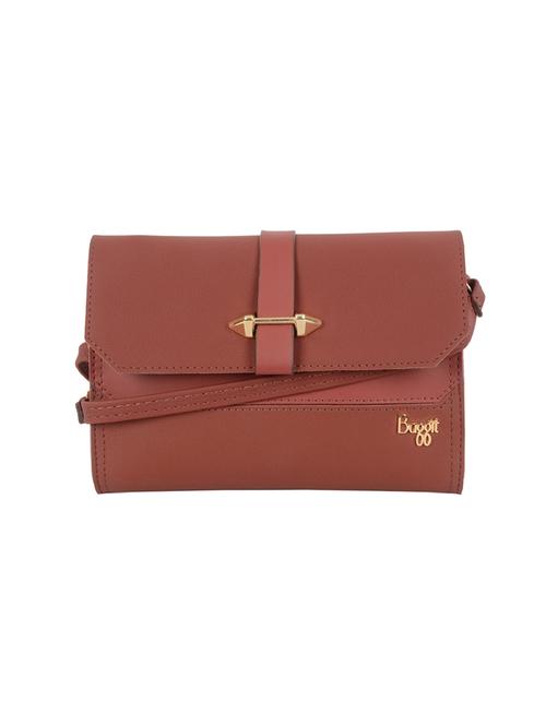 tan pvc sling bag - 21323192 - Very Small Image - 1