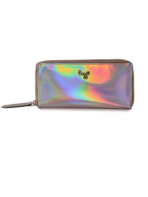 silver pvc wallet - 21323501 - Very Small Image - 1