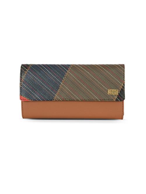 baggit women pvc leather hand wallet - 21323747 - Very Small Image - 1