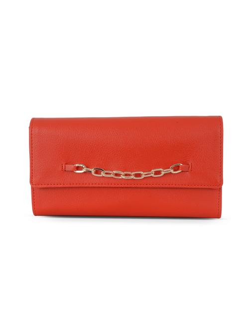 orange pvc wallet - 21323846 - Very Small Image - 1