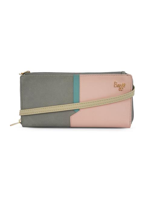 women color block wallet - 21324101 - Very Small Image - 1