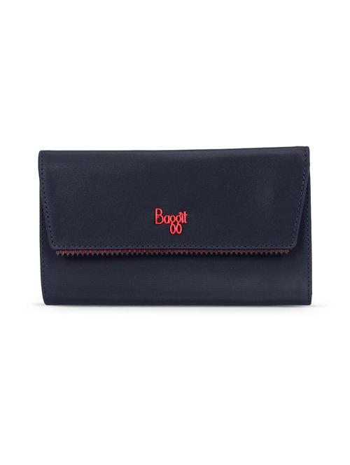 navy blue pvc wallet - 21324131 - Very Small Image - 1