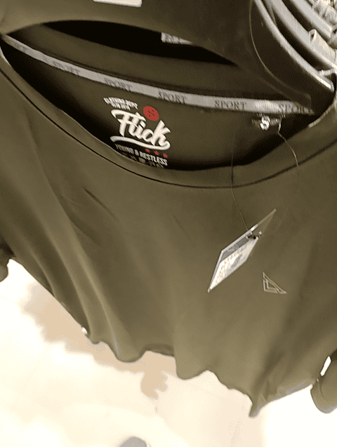 olive polyester tshirt - 21325113 - Very Small Image - 1