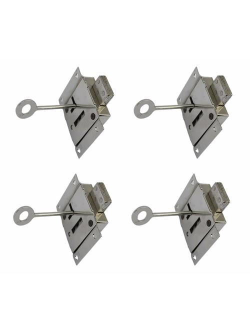 multipurpose universal furniture drawer cupboard cabinet lock with 2 keys pack of 2 - 21326094 - Very Small Image - 1