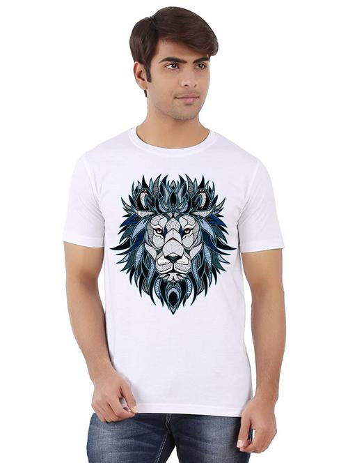 men graphic print short sleeves t-shirt - 21326296 - Very Small Image - 1
