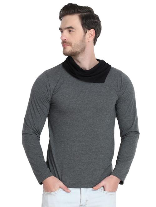 men solids long sleeves t-shirt - 21326341 - Very Small Image - 1