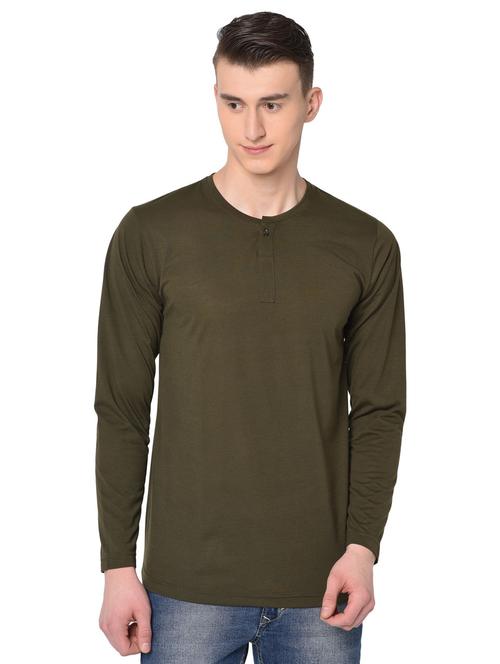 men solids long sleeves t-shirt - 21326368 - Very Small Image - 1
