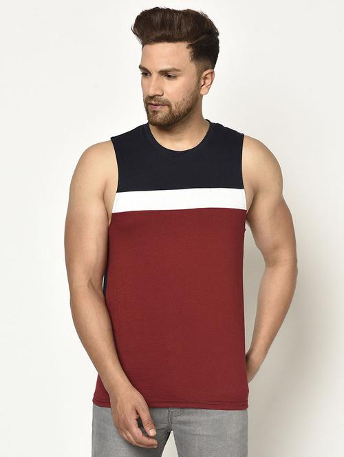 men color block vest - 21326497 - Very Small Image - 1