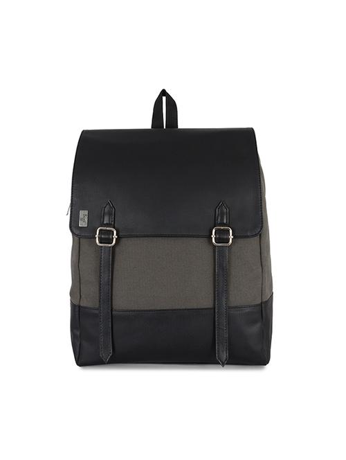 grey colourblocked backpack - 21327439 - Very Small Image - 1