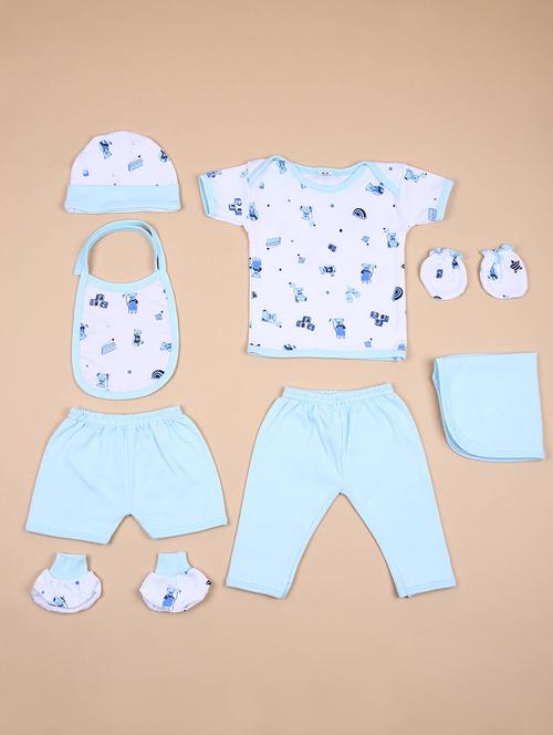 kids 7 piece printed gift set - 21332091 - Very Small Image - 1