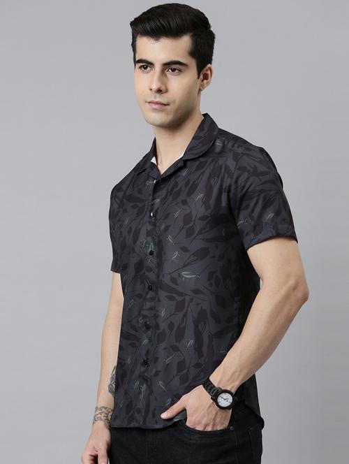 men printed casual shirt - 21334393 - Very Small Image - 1