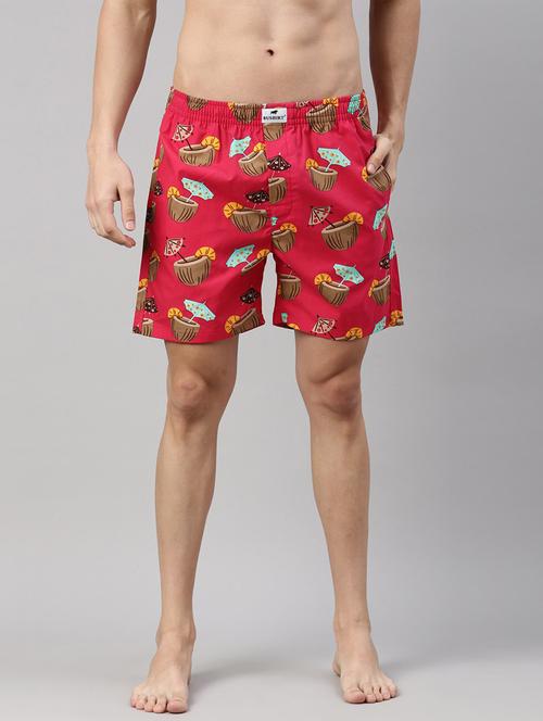 men mid rise printed boxer shorts - 21334797 - Very Small Image - 1