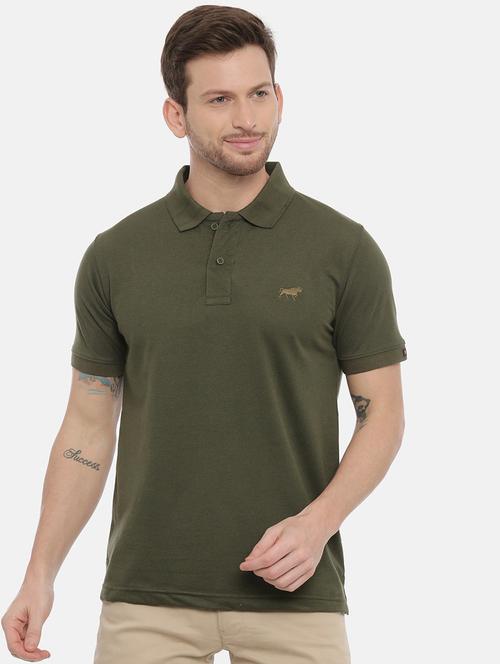 men plain polo neck t-shirt - 21334925 - Very Small Image - 1