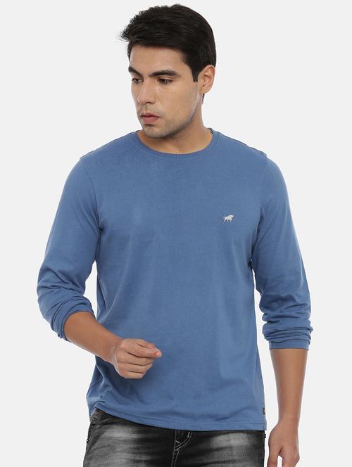 men plain long sleeves t-shirt - 21335068 - Very Small Image - 1