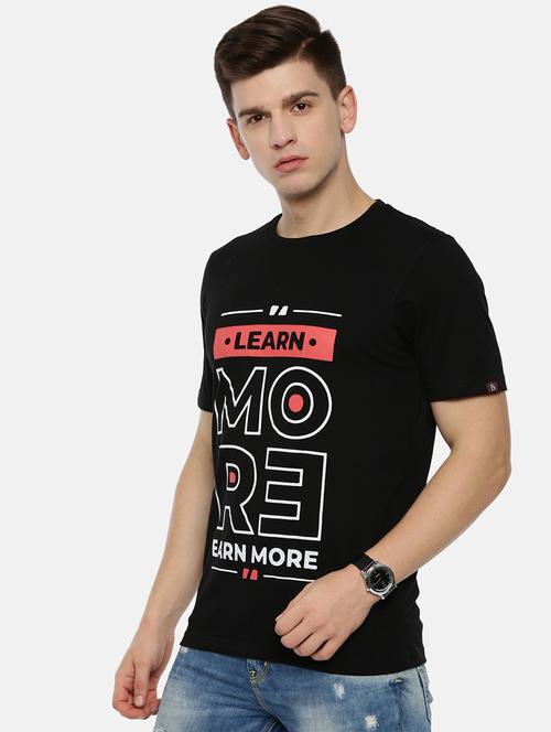 men typographic print short sleeves t-shirts - 21335076 - Very Small Image - 1