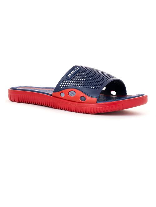 navy pu slip on flip flops - 21335274 - Very Small Image - 1