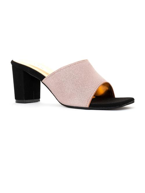 pink synthetic slip on sandals - 21335300 - Very Small Image - 1