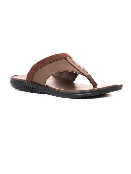 brown mesh slip on flip flops - 21335428 - Very Small Image - 1