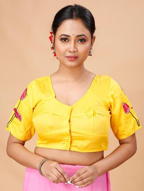 women embroidered regular blouse - 21335537 - Very Small Image - 1
