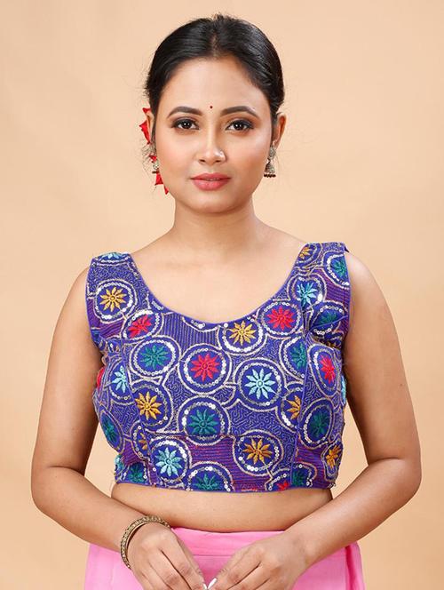 women embroidered regular blouse - 21335567 - Very Small Image - 1