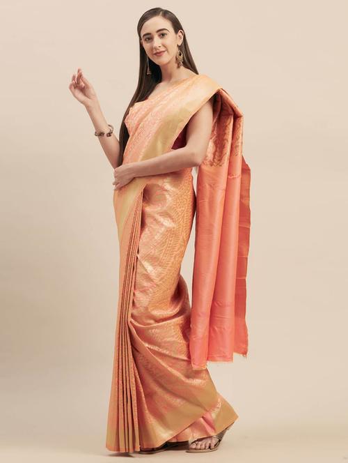 women self design banarasi saree - 21336549 - Very Small Image - 1