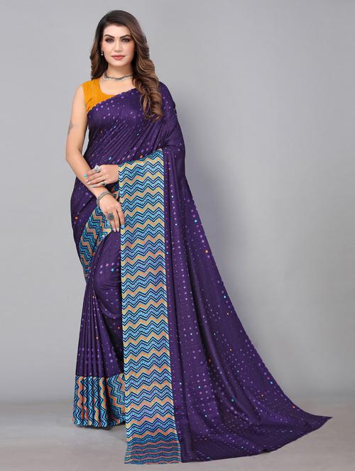 women printed saree - 21336574 - Very Small Image - 1