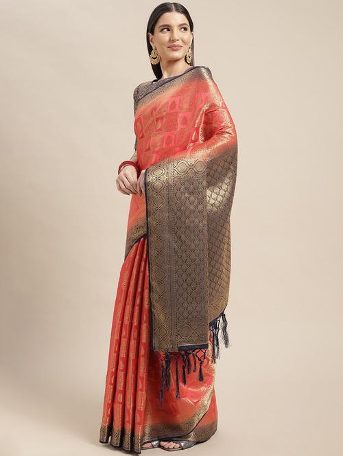 women self design banarasi saree - 21336619 - Very Small Image - 1