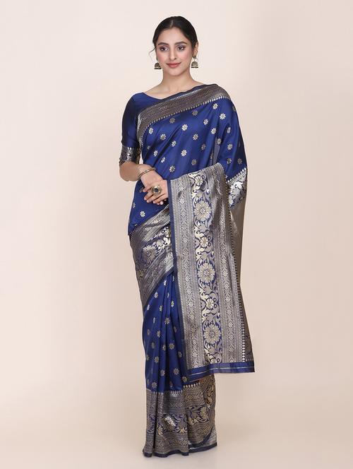 women self-designed saree with blouse - 21336843 - Very Small Image - 1
