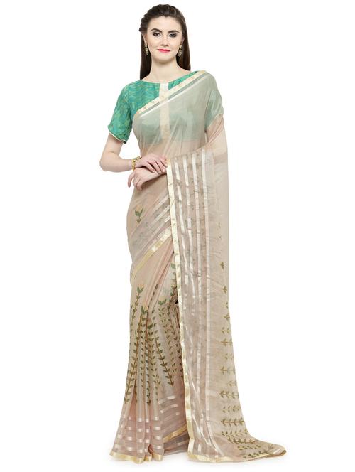 women printed saree - 21336888 - Very Small Image - 1