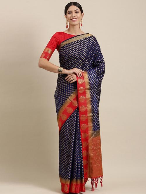 women self design bordered saree - 21336976 - Very Small Image - 1