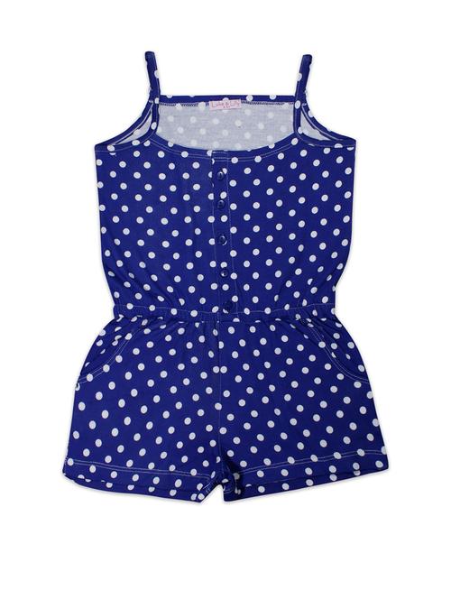 girls sleeveless printed 3/4 jumpsuit - 21338705 - Very Small Image - 1