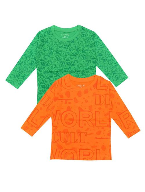 boys pack of 2 cotton t-shirt - 21338991 - Very Small Image - 1