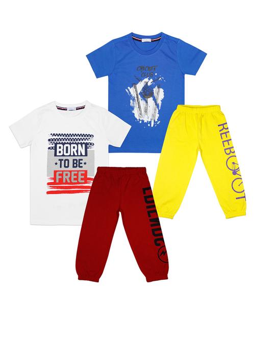 boys set of 2 full length twin set - 21339278 - Very Small Image - 1
