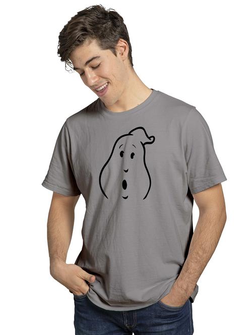 men front print round neck t-shirt - 21341256 - Very Small Image - 1