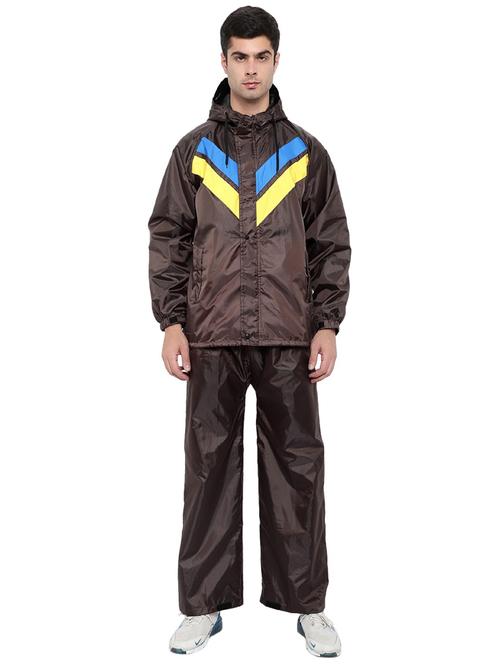 men's full length rain suit set - 21343707 - Very Small Image - 1