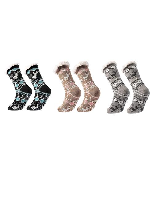 women's above ankle length socks combo - 21345983 - Very Small Image - 1