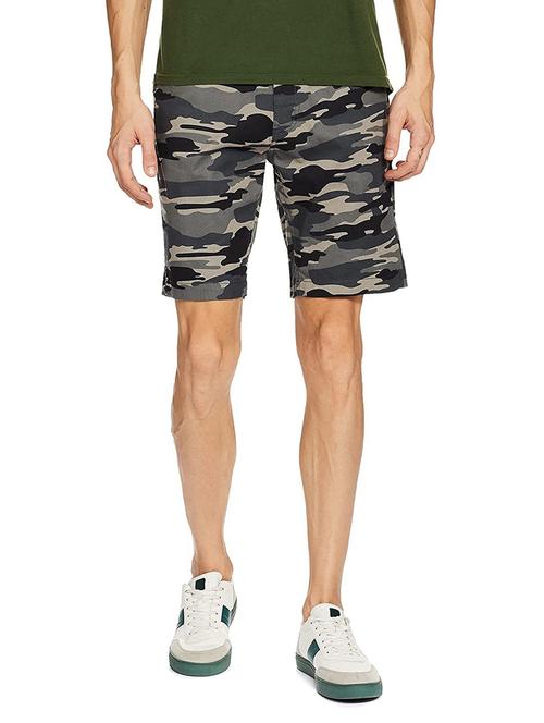 men mid rise camouflage bermuda - 21346001 - Very Small Image - 1