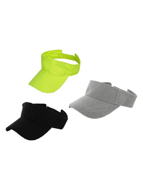 pack of 3 solid tennis cap - 21346198 - Very Small Image - 1