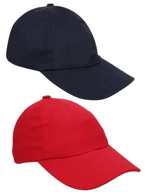men pack of 2 solid caps - 21346273 - Very Small Image - 1