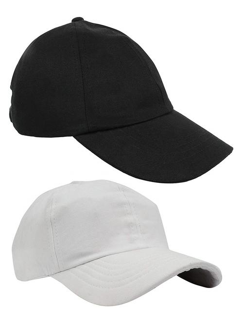 men pack of 2 solid caps - 21346275 - Very Small Image - 1