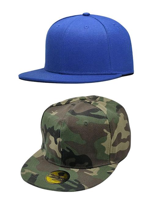 men's pack of 2 multi colored cap - 21346360 - Very Small Image - 1