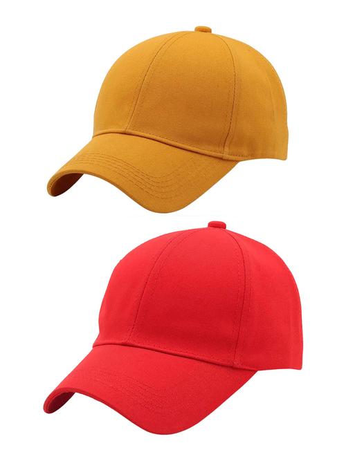 men's pack of 2 solid caps - 21346626 - Very Small Image - 1