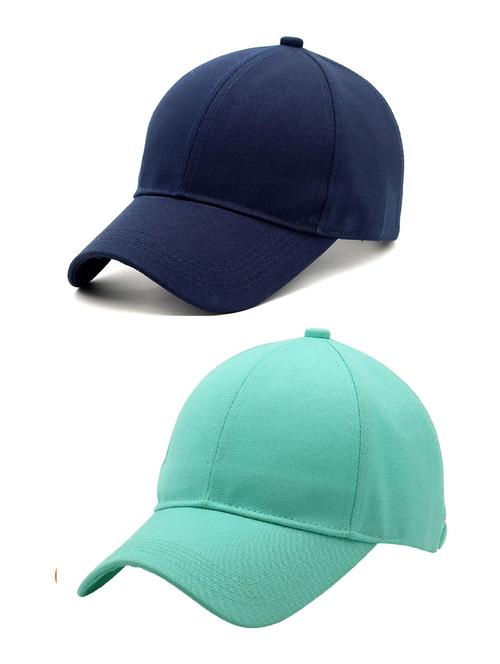 men's pack of 2 solid caps - 21346630 - Very Small Image - 1