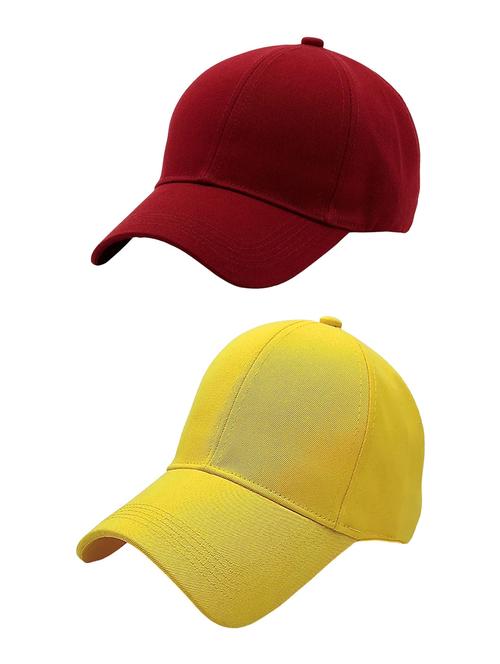 men's pack of 2 solid caps - 21346633 - Very Small Image - 1